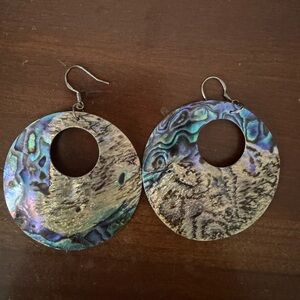 Elegant Abalone Shell Earrings